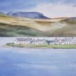 Ullepool, Schotland        50 x 60 cm.           € 300,-